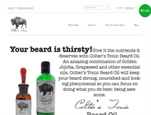 Tablet Screenshot of colterstonic.com
